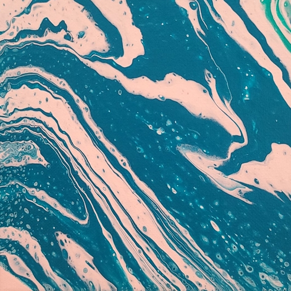 12"x12" HANDMADE PAINT POUR - Picture 3 of 3